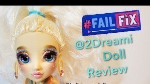 'Moose Toys #FailFix Fashion Dolls | 2Dreami Color \'N\' Style Makeover Doll'