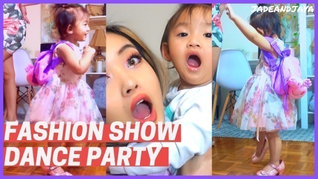 'FASHION SHOW DANCE PARTY! Mommy & Me Dress Up'