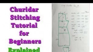 'Churidar Top (kurti, kameez ) cutting malayalam, churidar DIY stitching malayalam tutorial EMODE'