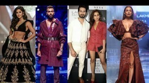 'Bollywood Celebs At Lakme Fashion Week 2019'