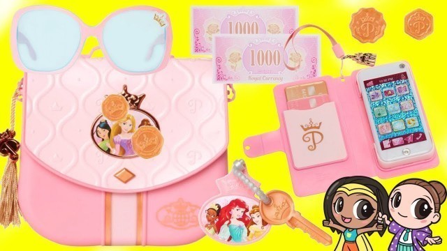 'Disney Princess Style Collection World Traveler Purse Set + Wristlet Unboxing'