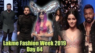 'Lakme Fashion Week 2019 Day 04 | Shahid Kapoor, Hardik Pandya, Ananya Pandey And Many'