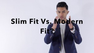 'What Exactly is Slim Fit, Modern Fit, & Tailored Fit?'