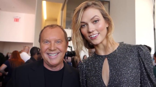 'Klossy! Backstage @ Michael Kors Fashion Show Karlie Kloss'