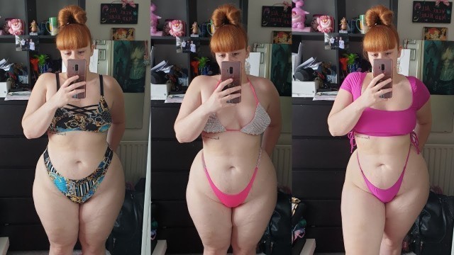 'FASHION NOVA BIKINI TRY ON HAUL | CURVY/PLUS SIZE'