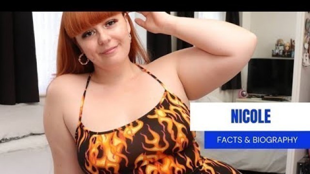 'Nicole Plus Size Model Biography | Body Positivity Artist | Fashion Nova Haul | Brand Ambassador'