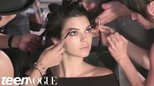 'Watch How Kendall Jenner And Karlie Kloss Get Ready Backstage At Fashion Week'