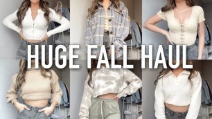 'HUGE Fall 2020 Fashion Nova Try On Haul || Must Have Fall/Autumn Tops, Jeans, Sweaters, and Jackets'