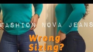 'My Fashion Nova Jeans didn\'t fit!!'