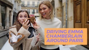 'Driving Emma Chamberlain Around Paris | Karlie Kloss'