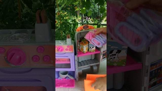 'Арсенаторский обзор. Кухня холодильник-чемодан Fashion toys 3 в 1'