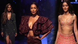 'Bollywood Actress Hottest Ramp Walk For Lakme Fashion Week 2019 - Disha Patani  | Malaika Arora'