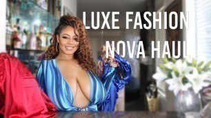 'Luxe Fashion Nova Haul'
