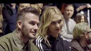 'David Beckham, Karlie Kloss and more front row for the Adidas Marker Lab Fashion Show'