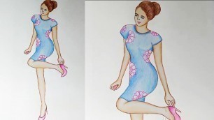 'Fashion illustration art for beginners'