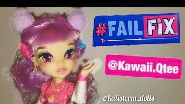 'Moose Toys #FailFix Fashion Dolls | Kawaii.Qtee Makeover Doll Pack'