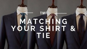'How to Match Your Shirt and Tie'