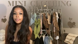 'Mini Try on Haul | FashionNova, PLT Jeans, ASOS, Missguided'