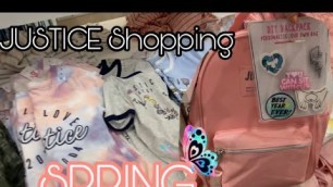 'Justice Store Shopping | Spring 2020'