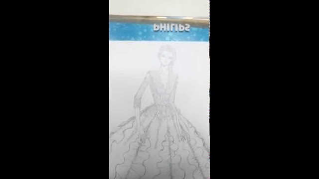 'Fashion Sketching Ballgown 3 VID 20150312 014102'