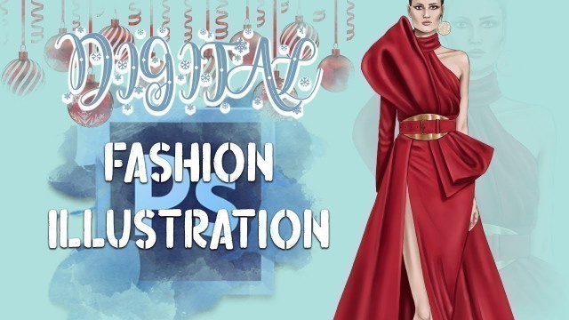 'DIGITAL FASHION ILLUSTRATION PHOTOSHOP'