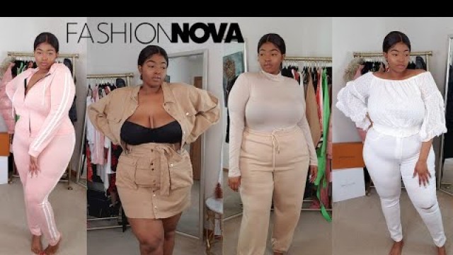 'Fashion Nova Curvy/Plus Size Winter Into Spring Try On Haul | Spring 2021'