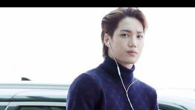 '180923 Kai at ICN Airport Heading to Paris for Gucci Fashion Show'