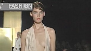 'DONNA KARAN Spring Summer 2003 New York - Fashion Channel'