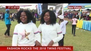 'Fashion rocks the 2018 twins festival'