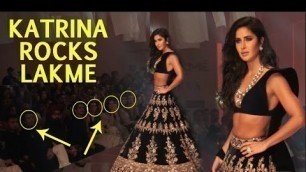 'Katrina Kaif Lakme Fashion Week 2019 Ramp Walk Leaves Bollywood Stunned !'
