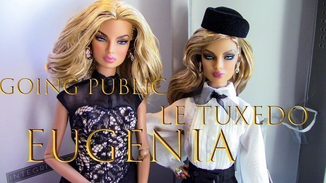 'Fashion Royalty Integrity Toys, Le Tuxedo Eugenia 2020 Wclub Upgrade Doll; Unboxing & Review'