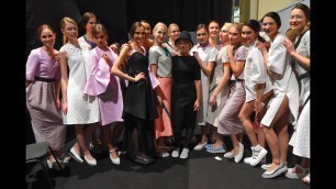 'DIANA KVARIANI - Spring/Summer 2015 at Mercedes-Benz Fashion Week Russia.'