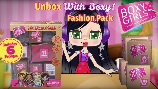 'Boxy Girls Toys Fashion Pack Set of 6 Fashion Accessory Boxes'