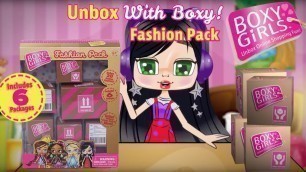 'Boxy Girls Toys Fashion Pack Set of 6 Fashion Accessory Boxes'
