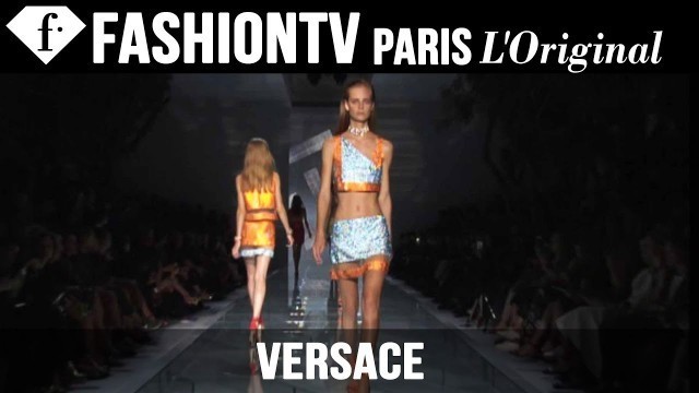 'Versace Spring/Summer 2015 ft Isabeli Fontana | Milan Fashion Week MFW | FashionTV'