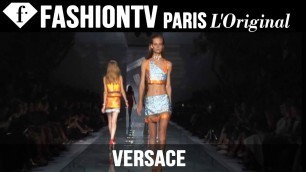 'Versace Spring/Summer 2015 ft Isabeli Fontana | Milan Fashion Week MFW | FashionTV'