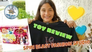 'No-Sew DIY Clothes- Spin Blast Fashion Studio from Far Out Toys'