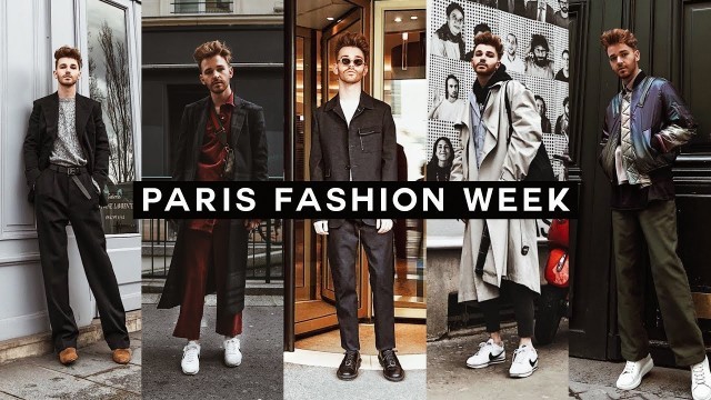 'PARIS FASHION WEEK 2018 - Vlog & Outfits // Imdrewscott'
