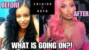 'WHAT IS GOING ON WITH FASHION NOVA MODELS? | INSTAGRAM MODELS & PLASTIC SURGERY, LETS TALK!'