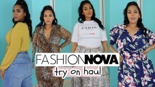 'Summer Fashion nova curve TRY ON HAUL | plus size clothes| ROPA MODERNA PARA GORDITAS'