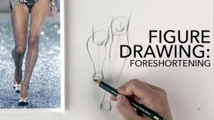 'Figure Drawing Tutorial: Foreshortening (Men, Women, Kids)'