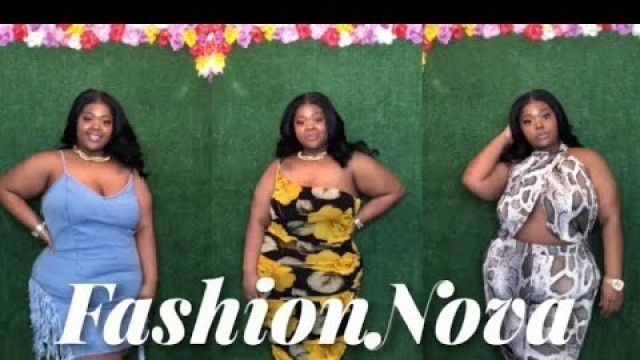 'FashionNova Plus Size/ Spring Haul'