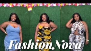 'FashionNova Plus Size/ Spring Haul'