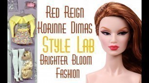'Red Reign Korinne Dimas Doll & Brighter Bloom Fashion Integrity Toys Legendary Style Lab Unboxing'