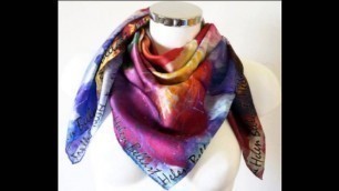 'Spring 2016 Trends. The Best Women´s fashion silk scarves.'