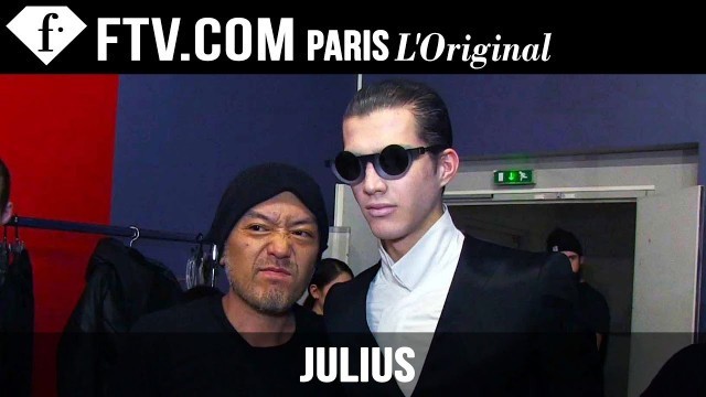 'Julius Designer\'s Inspiration | Paris Men’s Fashion Week Fall 2015-16 | FashionTV'