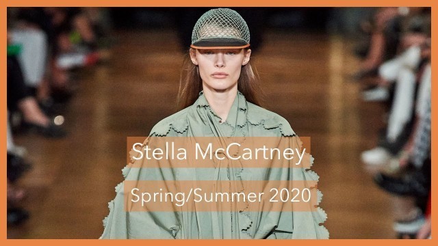 'A 60 Second ⏱ Fashion Review of the Stella McCartney #SS20 #PFW show'