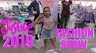 'JUSTICE BACK TO SCHOOL FASHION SHOW 2019'