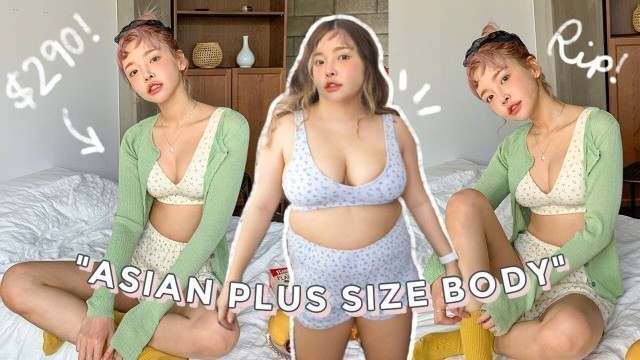 'i try *STYLE NANDA* K-Style clothes on my \"ASIAN PLUS SIZE\" body... it ripped lol'
