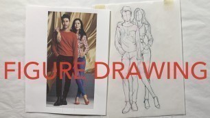 'Fashion Figure Tutorial: Drawing Couples'